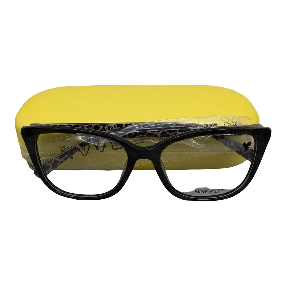 Nine West NW5248 302‎ Green Tortoise Cat Eye Eyeglasses Frames 55-17-140 New